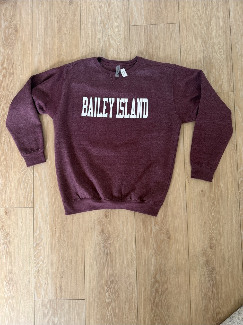 Bailey Island Crewneck Sweatshirt - Maroon